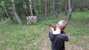 Strzelanie z wiatrówki